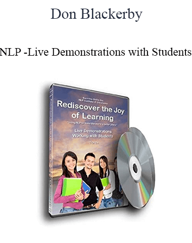 Don Blackerby – NLP – Live Demonstrations With Students