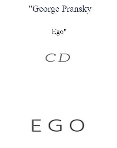 George Pransky – Ego