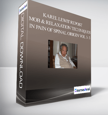 Karel Lewit REPOST – Mob & Relaxation Techniques In Pain Of Spinal Origin Vol 1- 3