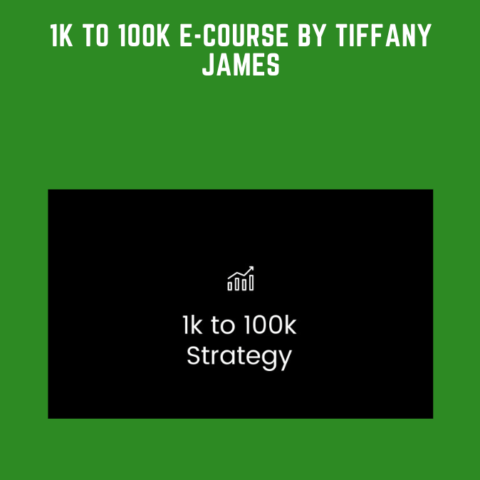 1K To 100K E – Course By Tiffany James  –  ModernBlkGirl
