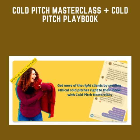 Cold Pitch Masterclass + Cold Pitch Playbook  –  Bree Weber