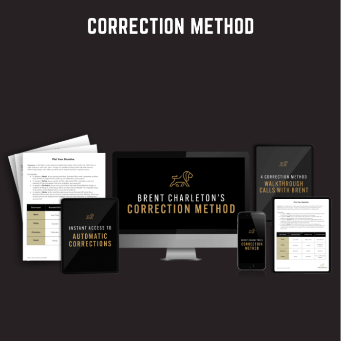 Correction Method  -  Brent Charleton