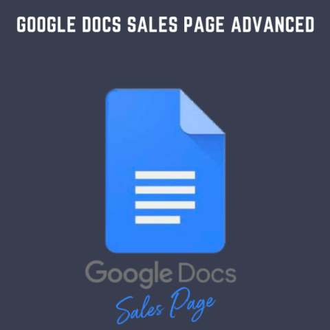 Google Docs Sales Page Advanced  –  Ian Stanley