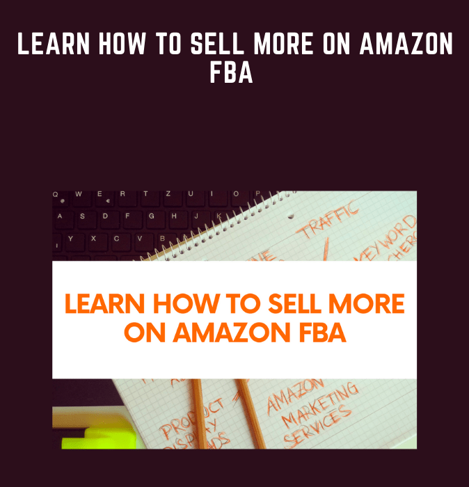 Learn How to Sell More on Amazon FBA  -  Stone River Elearning