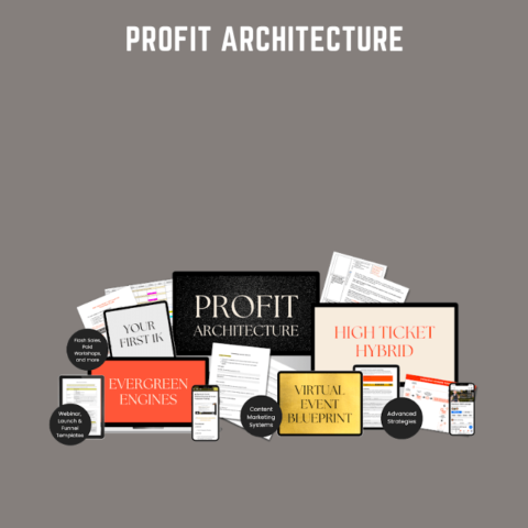 Profit Architecture  –  Mariah Coz