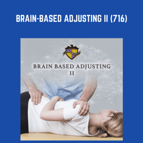 Available Only $178, Brain-Based Adjusting II (716) – Carrick Institute Course