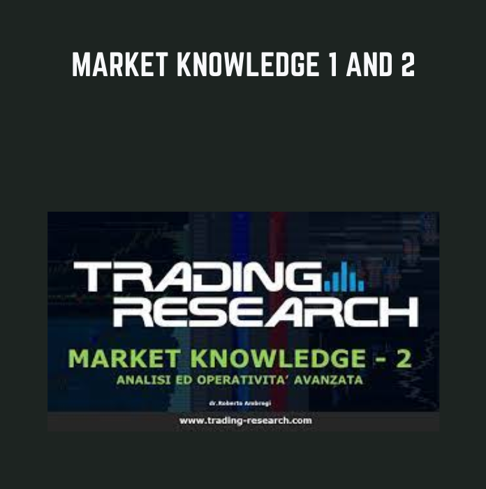 Market Knowledge 1 and 2 - Trading Research - $99