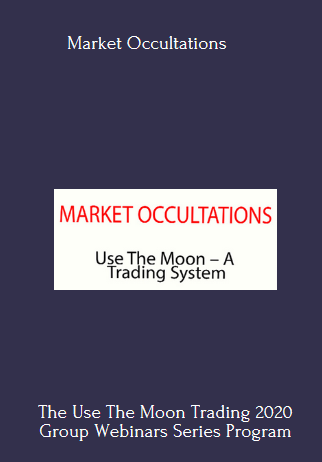 Available Only $89, The Use The Moon Trading 2020 Group Webinars Series – Market Occultations Course